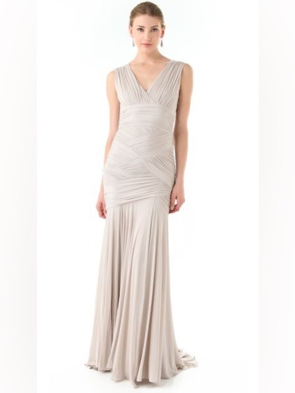 Halston Heritage long evening gown dress
